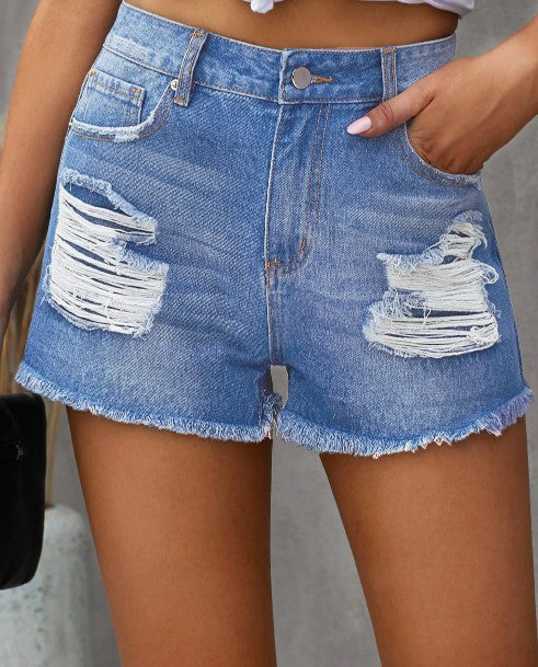 Are Frayed Hem Denim Shorts a Must-Have for Your Summer Wardrobe?