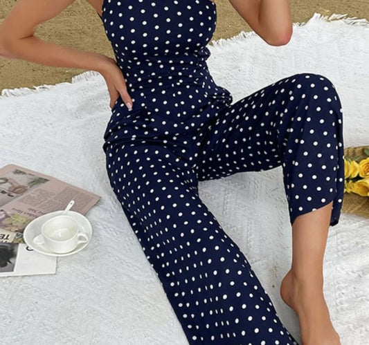 Find the Perfect Polka Dot One Shoulder Jumpsuit for Your Next Outing