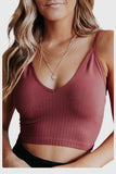 Seamless Ribbed Crop Top